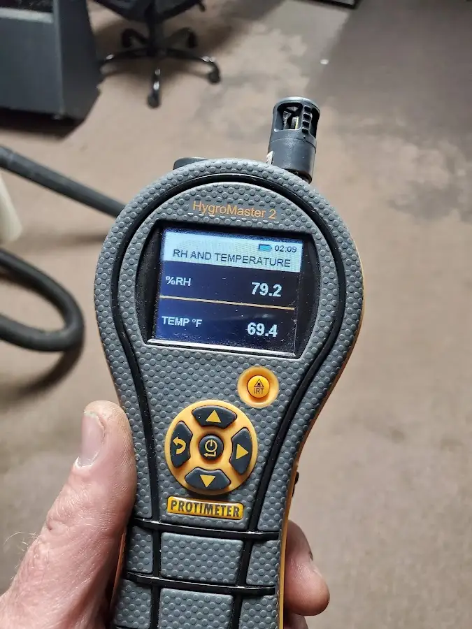 Moisture meter humidity assessment for Mold Remediation & Removal in Los Alamos